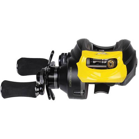 Wright and McGill SR Victory II Casting Reel - Low Profile, 7.0:1 Gear Ratio, 9+1 Bearings, Black, Right Hand