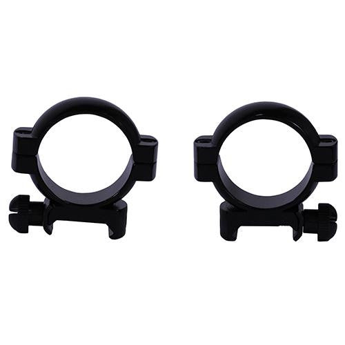 Simmons See-Thru Rings - 30mm, Matte Black