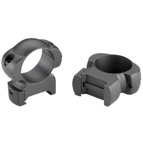 Mount Ring Pair - 1" Main-Tube, High, Matte Black