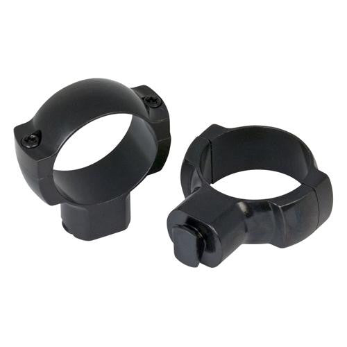 Aluminum Ring Pair - 30mm Main-Tube, High, Matte Black