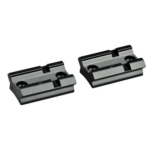 Aluminum 2 Piece Scope Base - Browning A-Bolt, Black