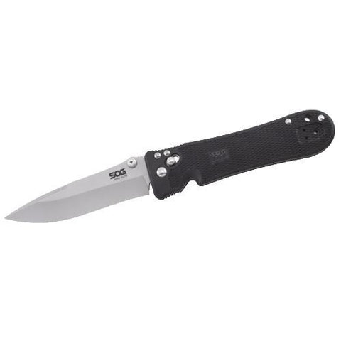 Spec - Elite I, 4" Blade Length, Straight Edge, CLip Point, Bead Blasted Finish, Boxed