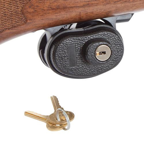 Trigger Gun Lock - Universal. Keyed, Black