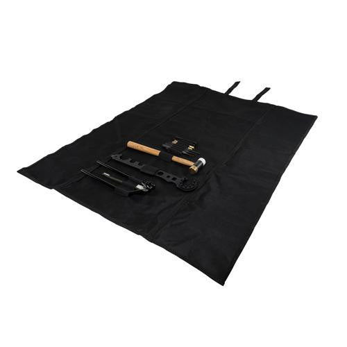 AR15-M4 Gunsmithing Tool Kit - Black Roll-Up Cleaning Mat