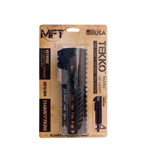 Tekko Metal AR15 FF Carbine 7" KM Rail System, Black