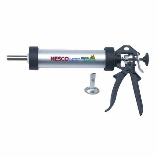 Aluminum Jerky Gun with Tips - 9"