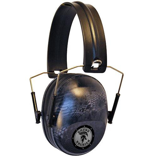 Sound Soldier Pasive Youth Ear Muff - Kryptek Typhon