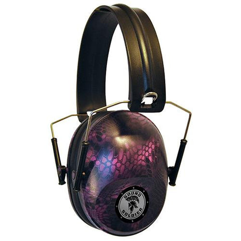 Sound Soldier Pasive Youth Ear Muff - Pink