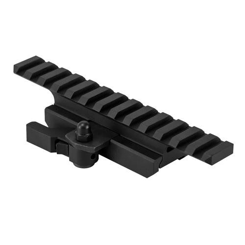 GEN2 AR15 3-4" Riser with Locking Quick Release Mount, Black