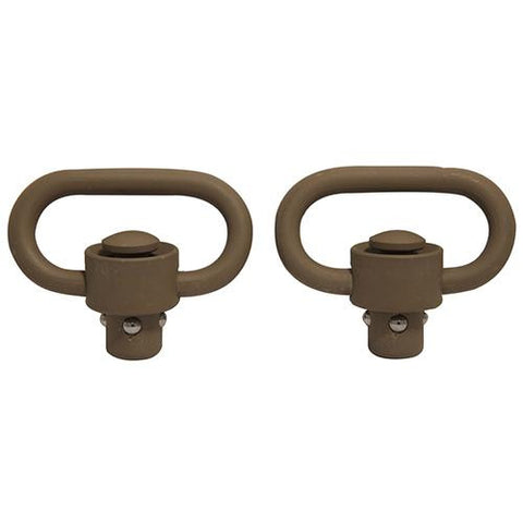 Push Button Swivels - Flat Dark Earth Cerakote