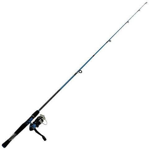 Splash Spinning Combo, 6' Length, 2 Piece Rod, 5.3:1 Gear Ratio, Ambidextrous