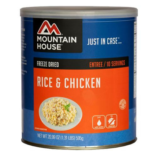 Entrees - Rice And Chicken,  10 Servings