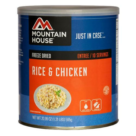 Entrees - Rice And Chicken,  10 Servings