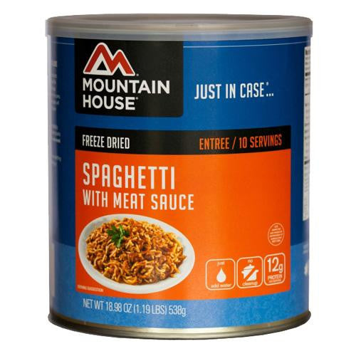 Entrees - Spaghetti with Meat Sauce, 10 Servings