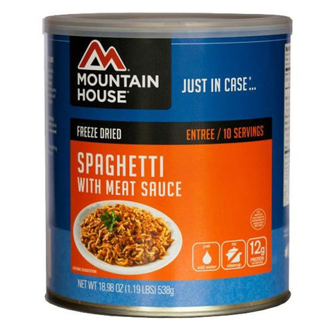 Entrees - Spaghetti with Meat Sauce, 10 Servings