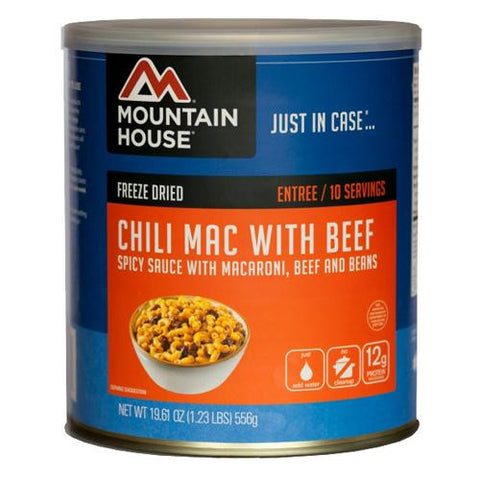 Entrees - Chili Mac with Beef, 10 Servings