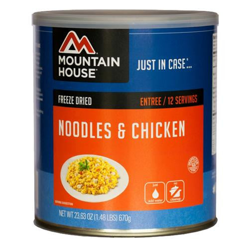 Entrees - Noodles and Chicken, 10 Servings