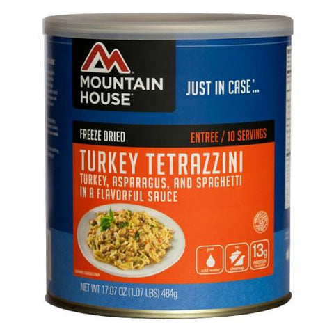 Entrees - Turkey Tetrazzini, 10 Servings