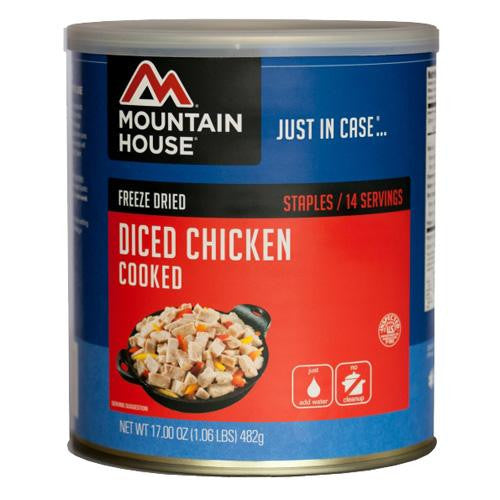 Sides and Meats - Diced Chicken, 14 Servings