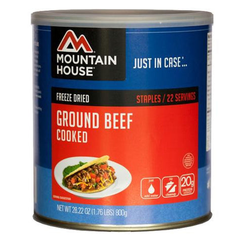 Sides and Meats - Ground Beef, 22 Servings