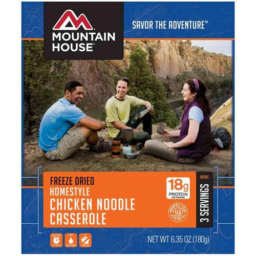 Entrees - Homestyle Chicken Noodle Casserole, 3 Servings