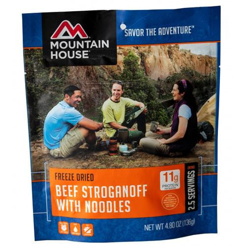 Entrees - Beef Stroganoff, 2 1-2 Servings