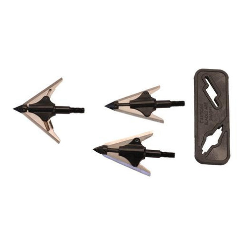 Mechanical Broadhead - Bloodrunner, 2 Blades, 100 Grains, Mulri Cutting Diameter, Per 3