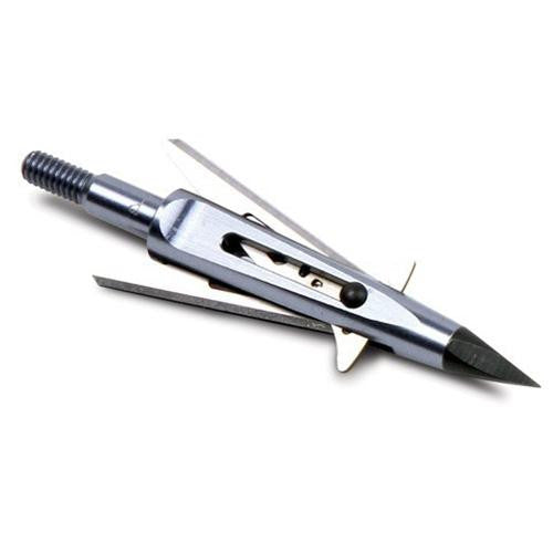 Mechanical Broadhead - Killzone, 2 Blades, 100 Grains, 2" Cutting Diameter, Cut On Contact, Per 3