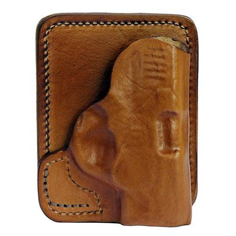 Back Pocket Leather Holster - BerettaNano, Brown, Left Hand