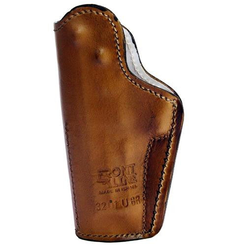 Inner Waistband Leather Holster - Beretta F92 Up to 5" Barrel, Brown, Right Hand