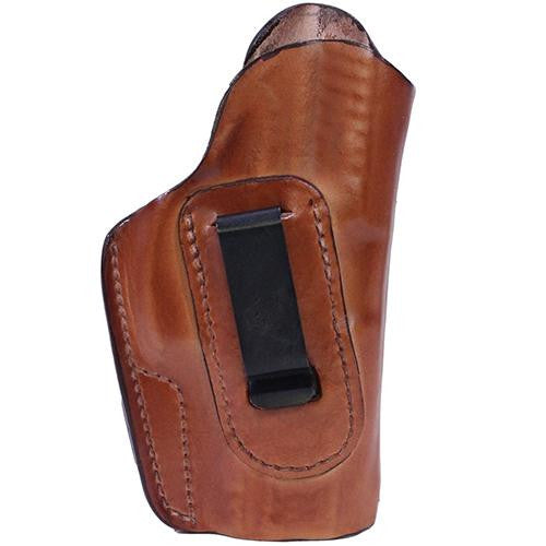 Inner Waistband Leather Holster - Taurus 24-7 with 4" Barrel, Brown, Right Hand