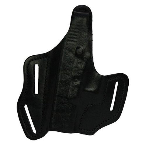 Multi Purpose Pancake Leather Holster - Glock 26, Black, Left Hand