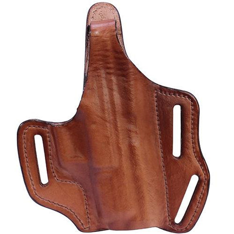 Multi Purpose Pancake Leather Holster - Springfield XD with 4" Barrel, Brown, Right Hand