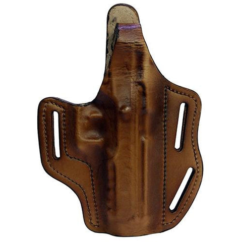 Multi Purpose Pancake Leather Holster - CZ SP01 Phantom, Brown, Right Hand