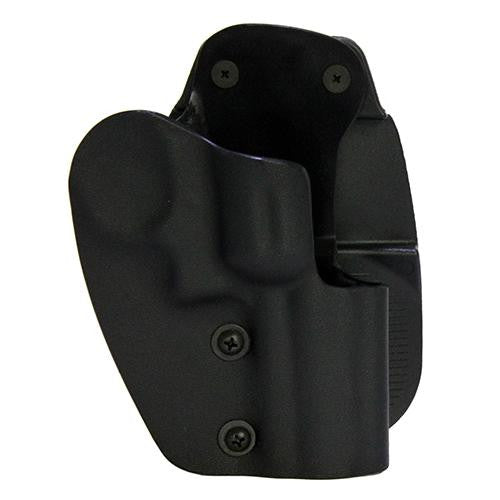 Kydex Paddle Holster - .357 Revolver with 3" Barrel, Black, Right Hand