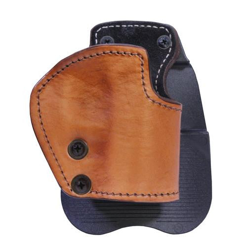 3 Layer Synthetic Leather Paddle Holster - H&K P7-13, Brown, Right Hand