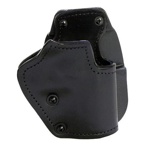 3 Layer Synthetic Leather Paddle Holster - Smith & Wesson 69, Black, Right Hand