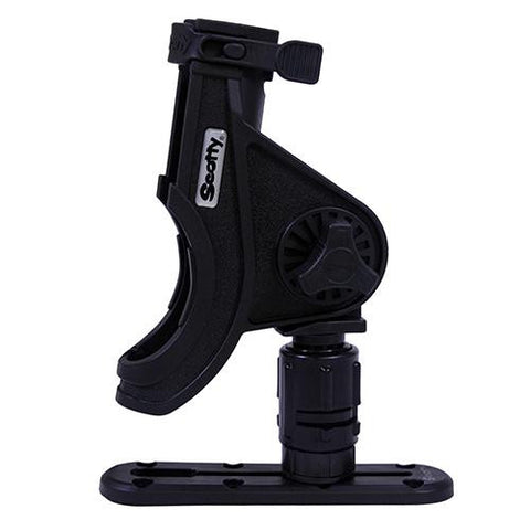 Baitcaster Rod Holder, Gearhead and Track, Black