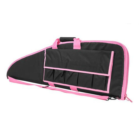 2907 Series Rifle Case - 36", Black with Pink Trim