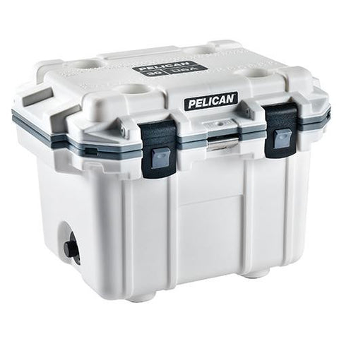 IM 30 Quart Elite Cooler - White-Gray