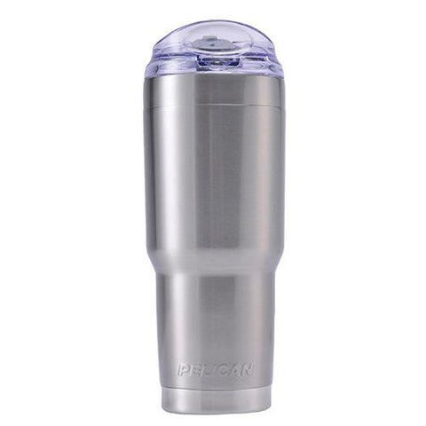 Traveler Tumbler with Slide Lid - 22 oz, Silver