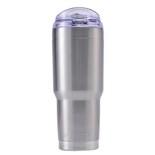 Traveler Tumbler with Slide Lid - 32 oz, Silver