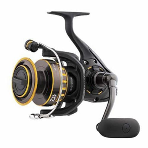 BG Saltwater Spinning Reel - 2000, 5.6:1 Gear Ratio, 6+1 Bearings, 29.50" Retrieve Rate, 4.40 lb Max Drag