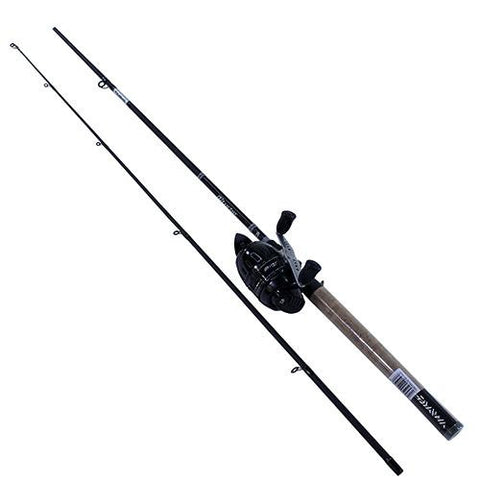 D-Turbo Spincast PMC Combo - 5.5:1 Gear Ratio, 6'6" 2 Piece Rod, 10-20 lb Line Rating, Ambidextrous