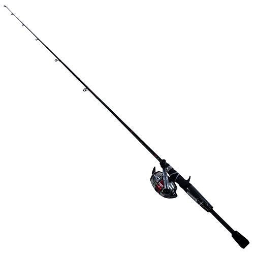 D-Turbo Spincast PMC Combo - 1 Bearing, 6' Length, 2 Piece Rod, Medium Power