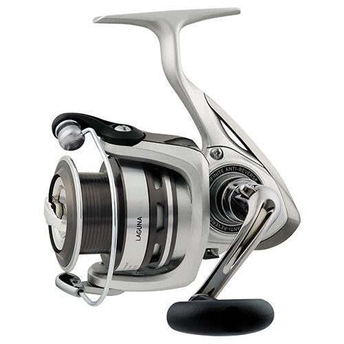 Laguna 5BI Spinning Reel - 2500, 5.3:1 Gear Ratio, 6 Bearings, 31.1" Retrieve Rate, 8.80 lb Max Drag, Boxed