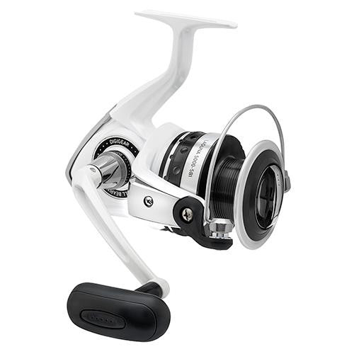 Laguna 5BI Spinning Reel - 5000, 4.6:1 Gear Ratio, 6 Bearings, 18 lb Max Drag, Clam