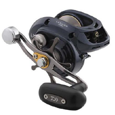 Lexa CC Baitcasting Reel - 6.3:1 Gear Ratio, 7 Bearings, 22 lb Max Drag, Left Hand