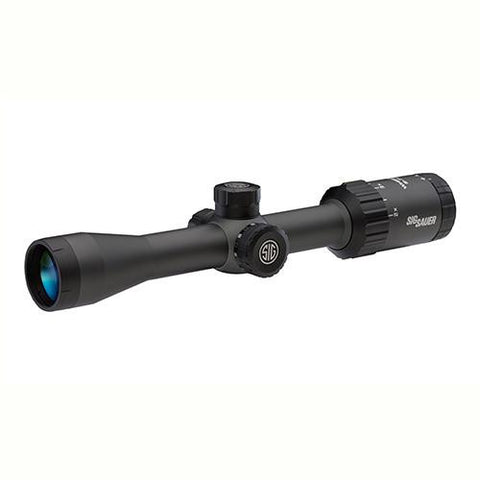 Whiskey3 SFP Hunting Riflescope - 2-7x32mm, 1" Main Tube, Illuminated CirclePlex Wire Reticle, Black