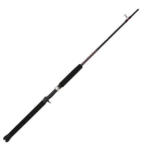 Ugly Stik Bigwater Casting Rod - 6'6" Length, 1pc Rod, 12-20 lb Line Rate, 1-2-2 oz Lure Rate, Medium-Heavy Power